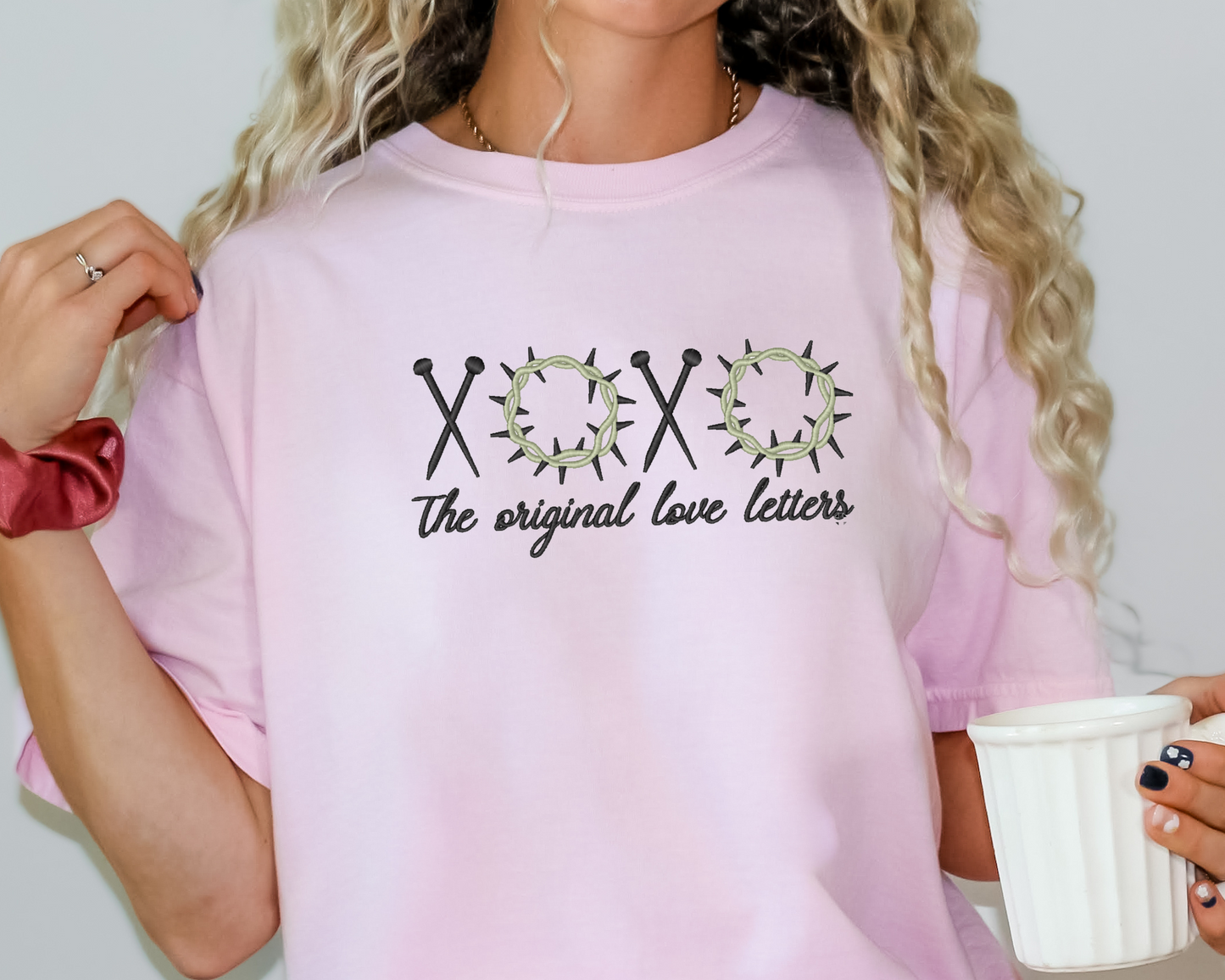 The Original Love Letter" – Embroidered Christian Tee