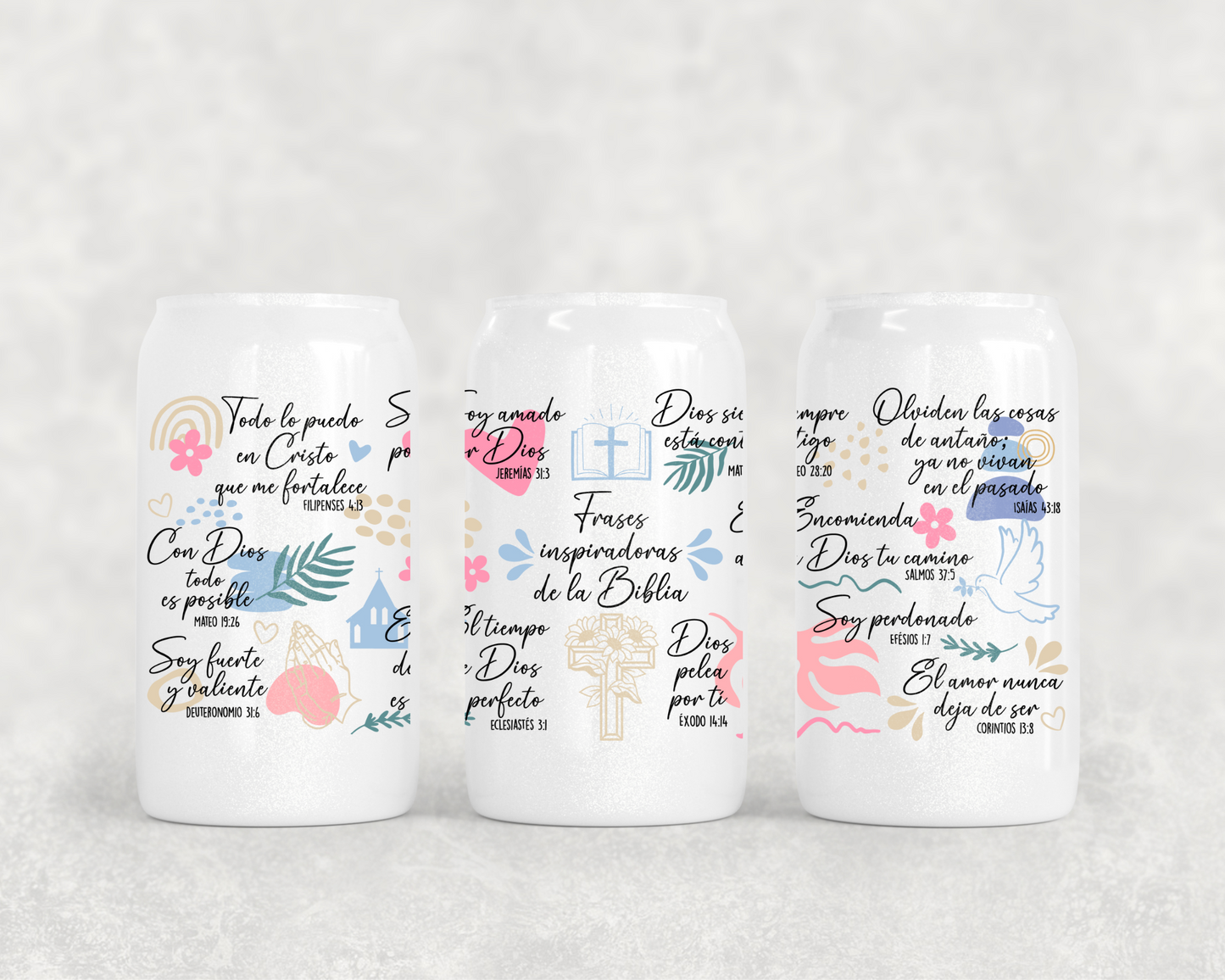 Recordatorios diario Glass can