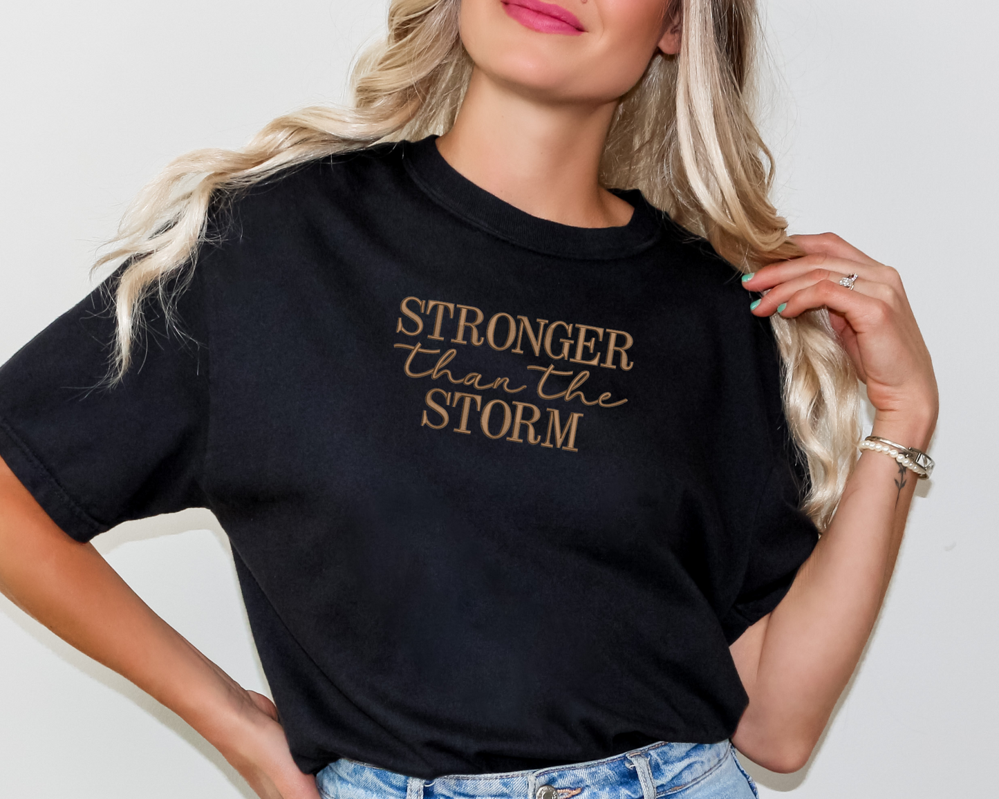 Stronger Than The Storm Tee