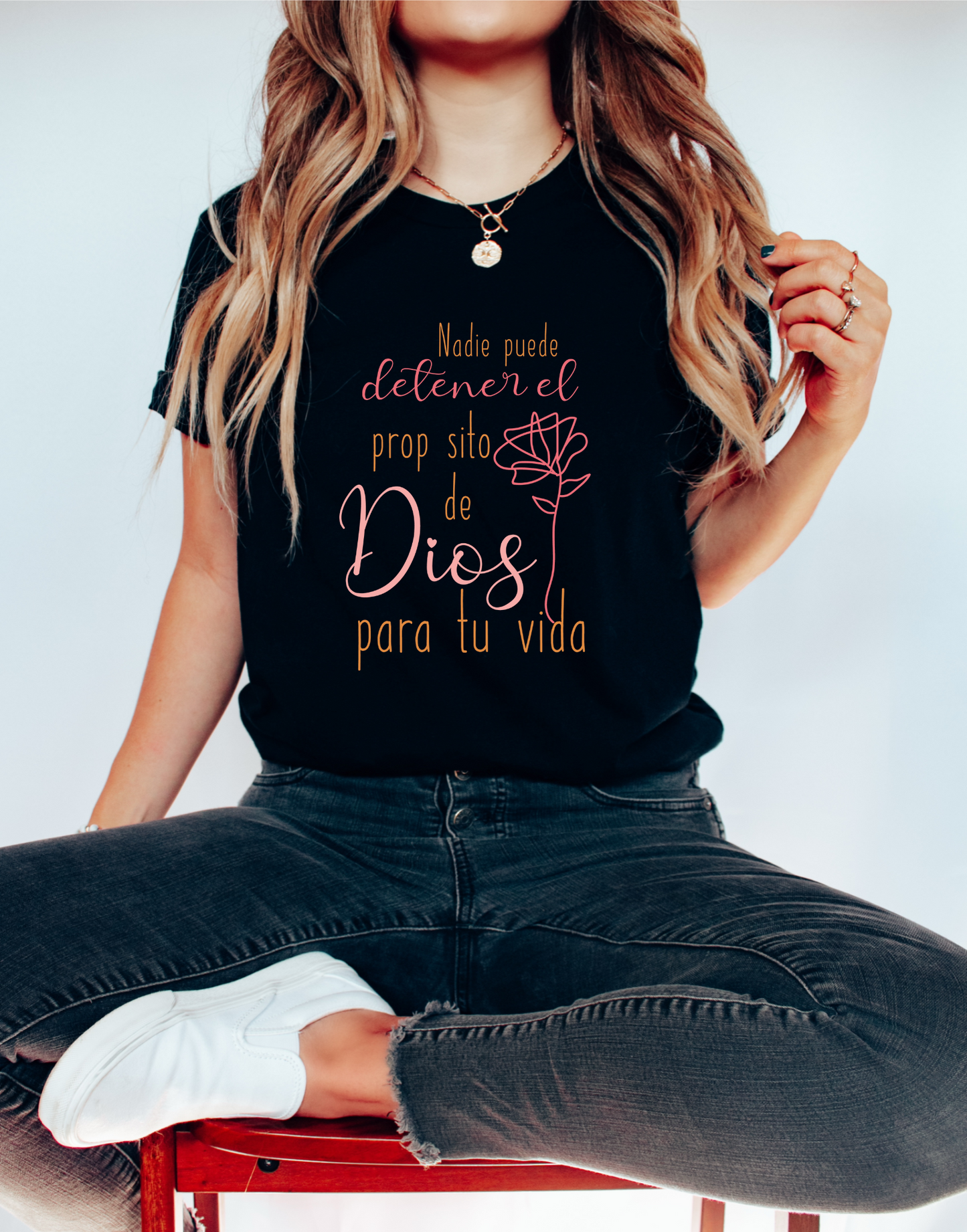 Nadie puede detener el proposito de Dios en tu vida tee