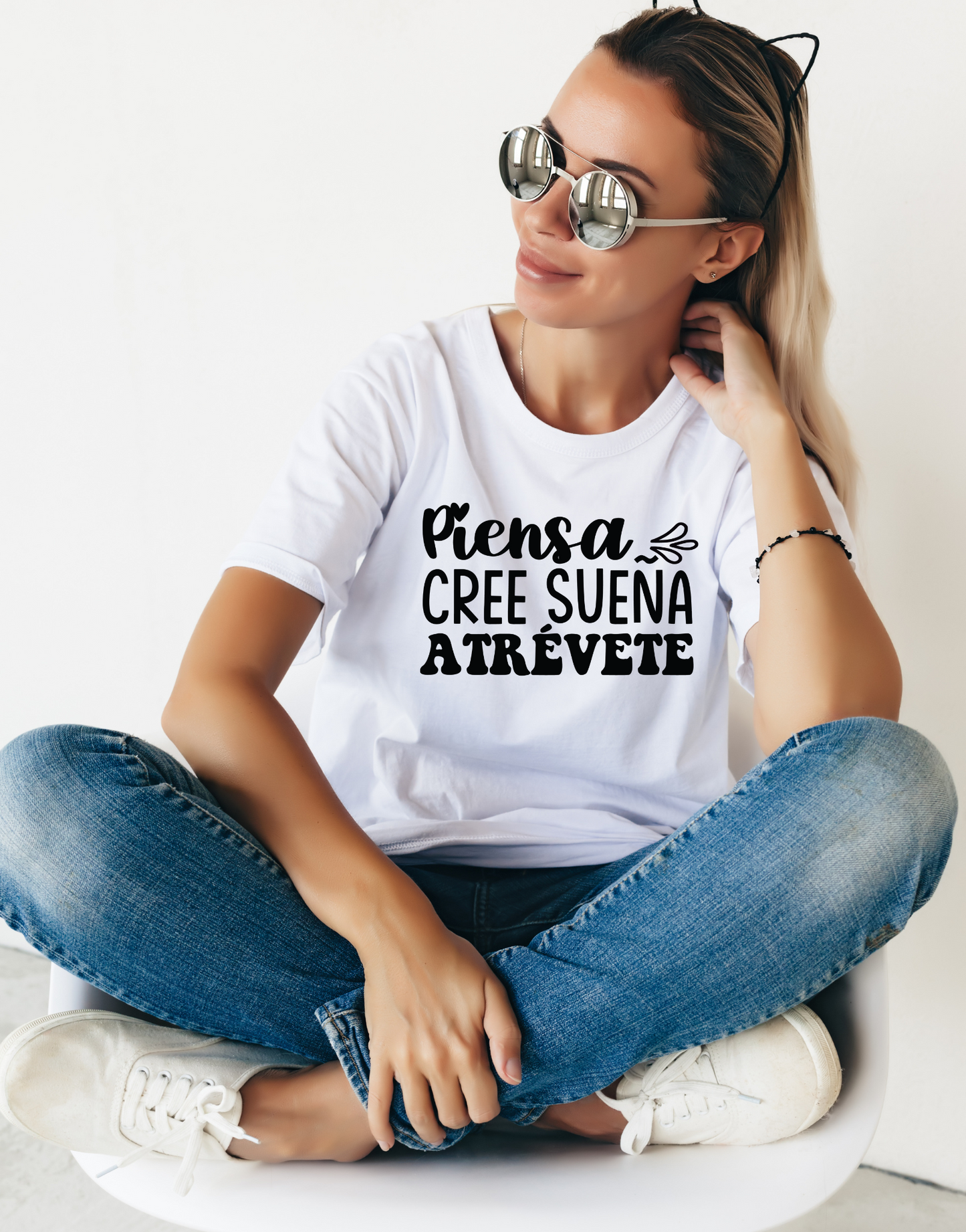 Piensa Cree sueña atrévete- T-Shirt