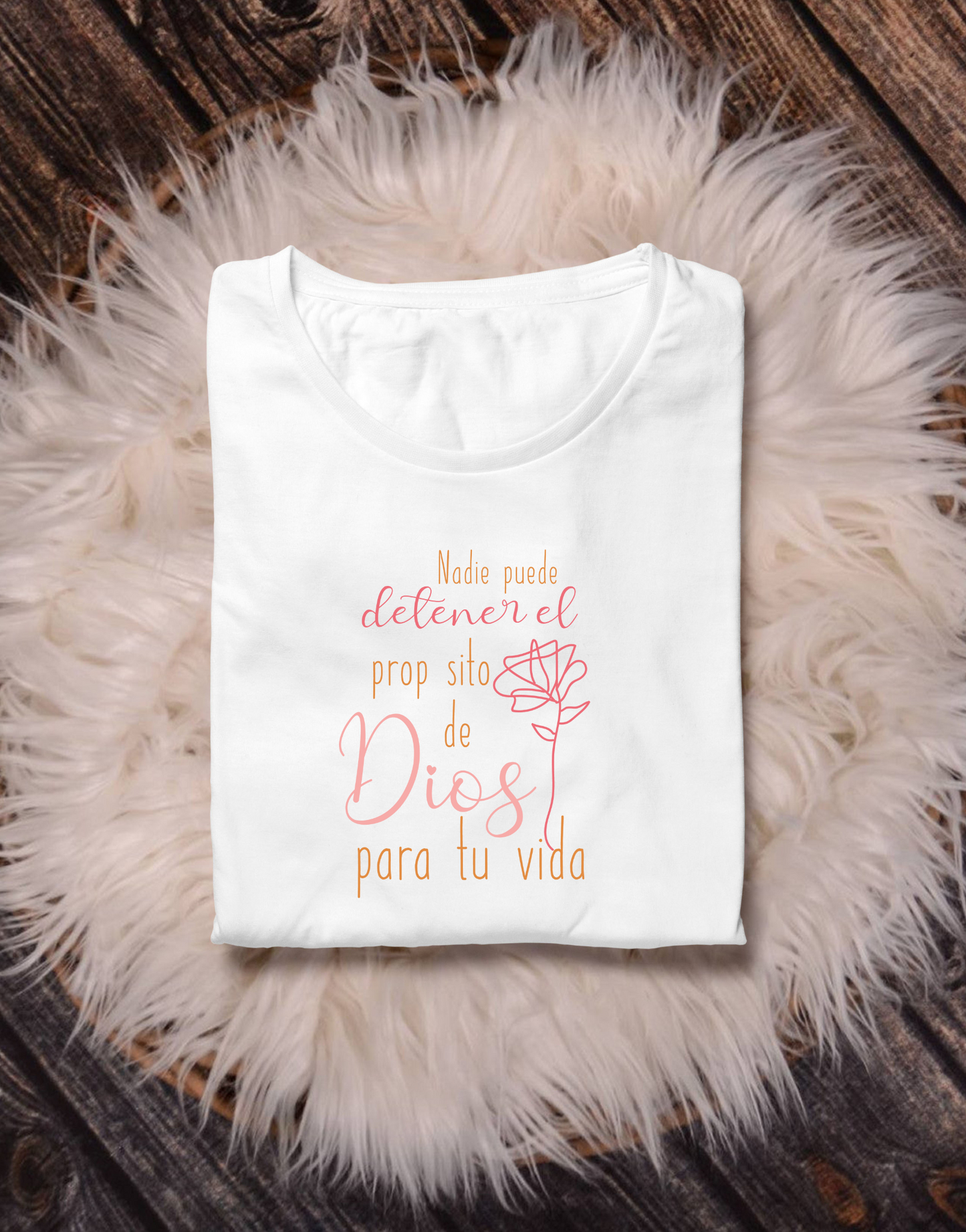 Nadie puede detener el proposito de Dios en tu vida tee