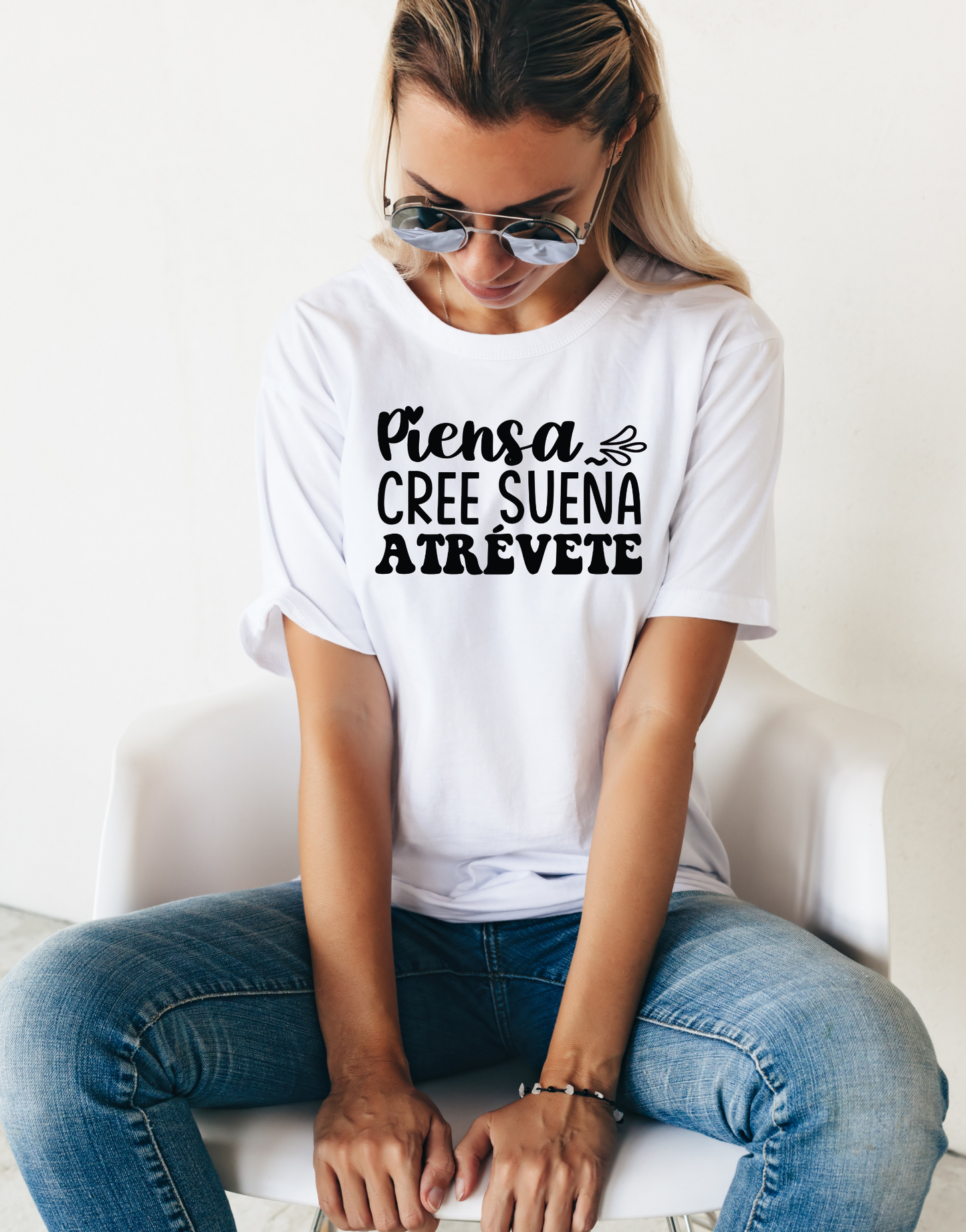 Piensa Cree sueña atrévete- T-Shirt