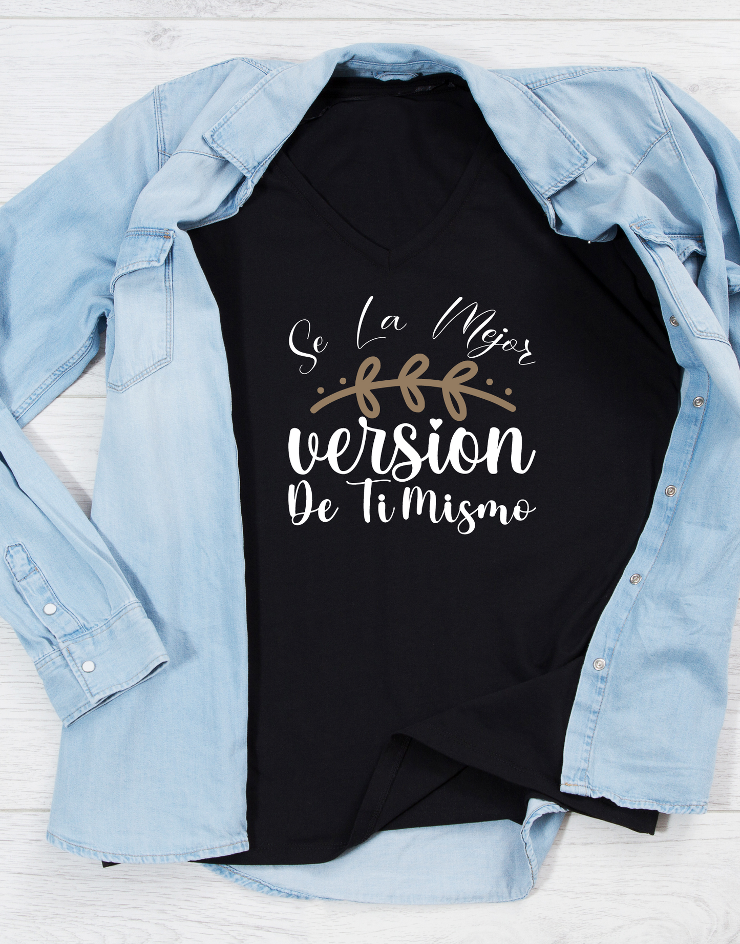Se la mejor version de ti mismo T-shirt