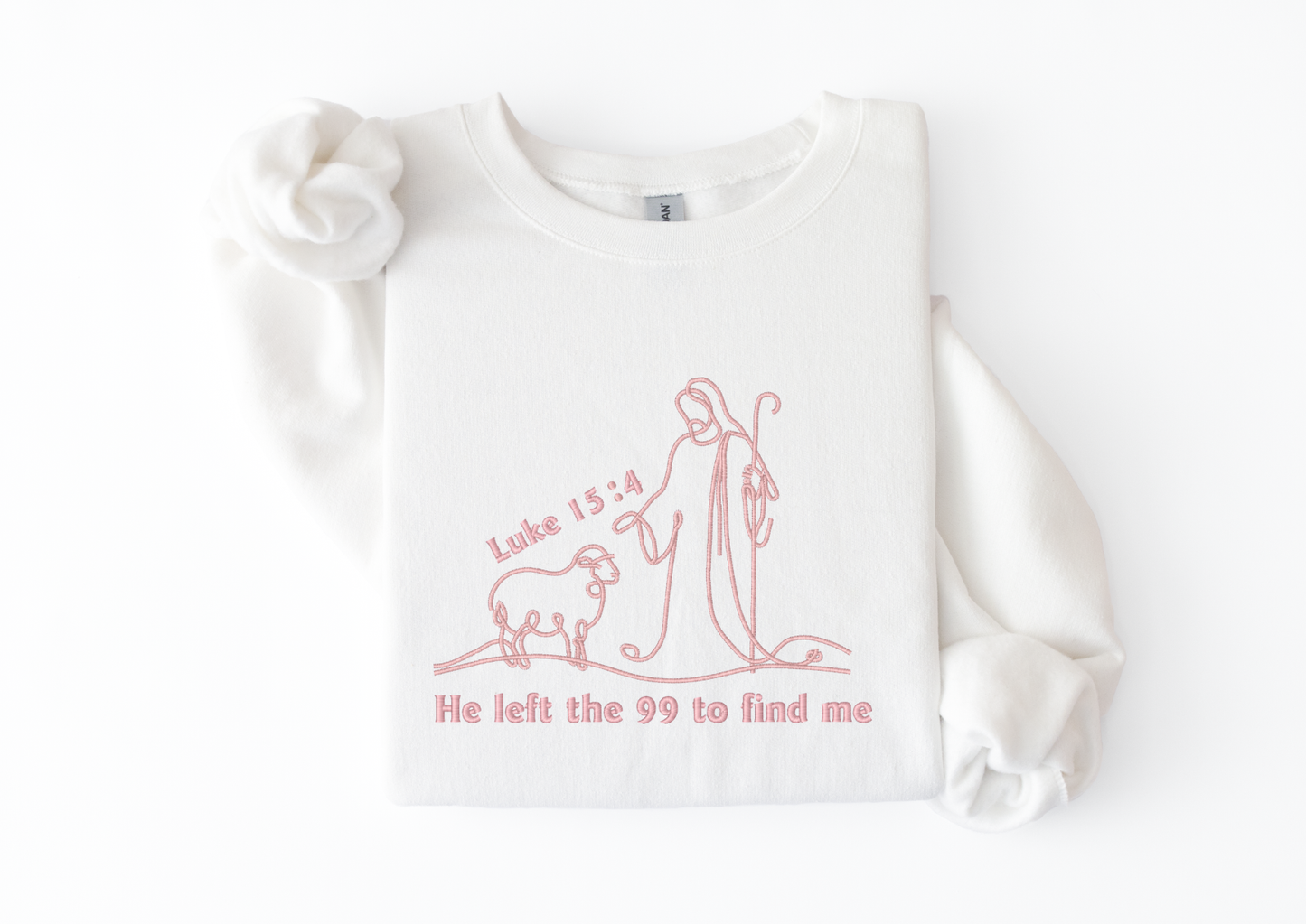 HE LEFT THE 99 TO FIND ME ✝️ | Unisex Christian Sweatshirt