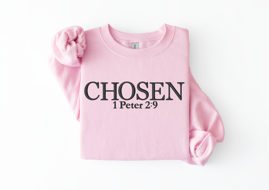 CHOSEN ✝️ | 1 Peter 2:9 Unisex Sweatshirt